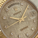 Rolex Day-Date Diamonds Computer Dial 18038 6