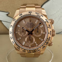 Rolex Daytona Rose Gold Baguette 116505 0