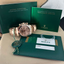 Rolex Daytona Rose Gold Baguette 116505 1