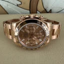 Rolex Daytona Rose Gold Baguette 116505 7