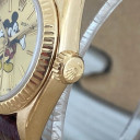 Rolex Oyster Perpetual Lady Quadrante Custom Aftermarket Mickey Mouse Topolino  67198 3