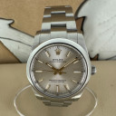 Rolex Oyster Perpetual Silver 124200 0