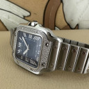 Cartier Santos Modello Medio Diamonds W4SA0006 14