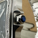 Cartier Santos Modello Medio Diamonds W4SA0006 5