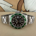 Rolex Submariner Ghiera Verde Green Bezel 16610LV 7
